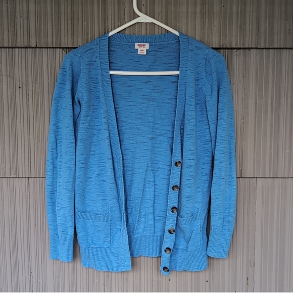 Mossimo Supply Co. Vibrant Blue Knit Sweater - Picture 4 of 4